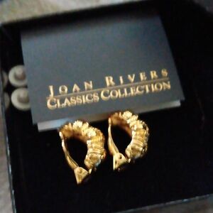 Joan Rivers Earrings. Never Worn